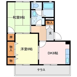 志摩神明駅 徒歩213分 1階の物件間取画像